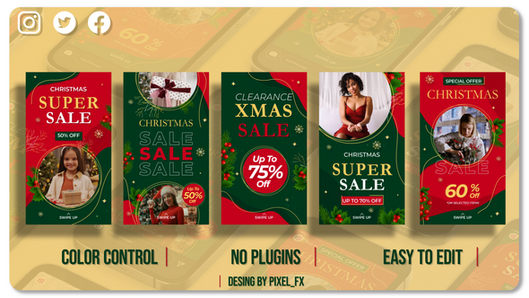 Christmas Sale Stories V1