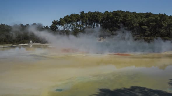New Zealand geothermal activity