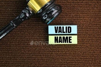 alid name. the concept of a valid name. personal name verification. the concept of a person’s identity