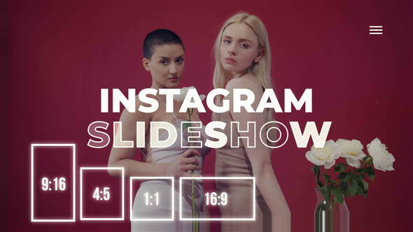 Instagram Reel Promo Slideshow Vertical Intro