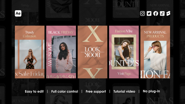 Retro Fashion Instagram Reels alt