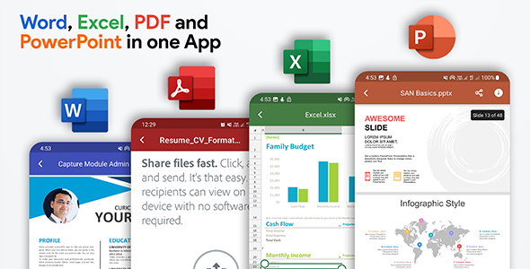 Office Reader | Document Viewer, Document Reader with Admob