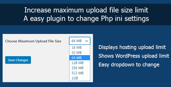 Increase Maximum Upload File Size in WordPress