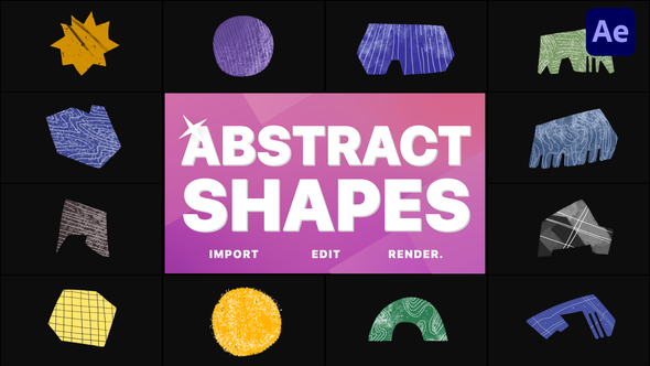 Hand-Drawn Abstract Shapes | After Effects