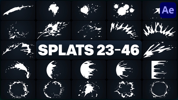 Splats Elements for After Effects