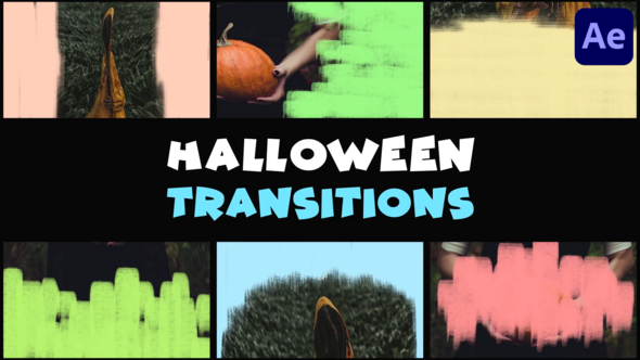 Halloween Transitions | After Effects alt