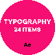 Typography - VideoHive Item for Sale