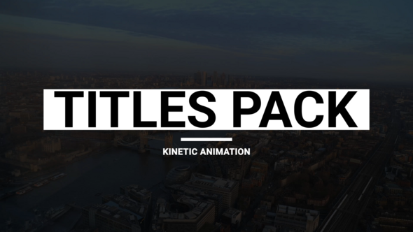 Typography Titles \ FCPX alt