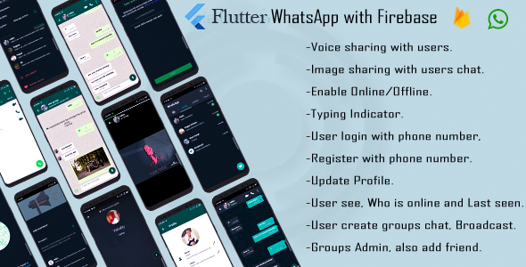 Flutter WhatsApp clone