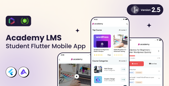 Academy Lms Student Flutter Mobile App
