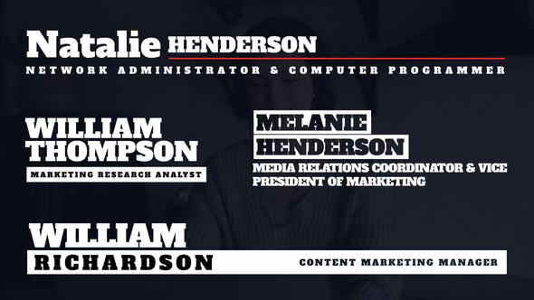 Minimal Lower Thirds alt