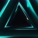 Sci Fi Tunnel Triangle Teal - VideoHive Item for Sale