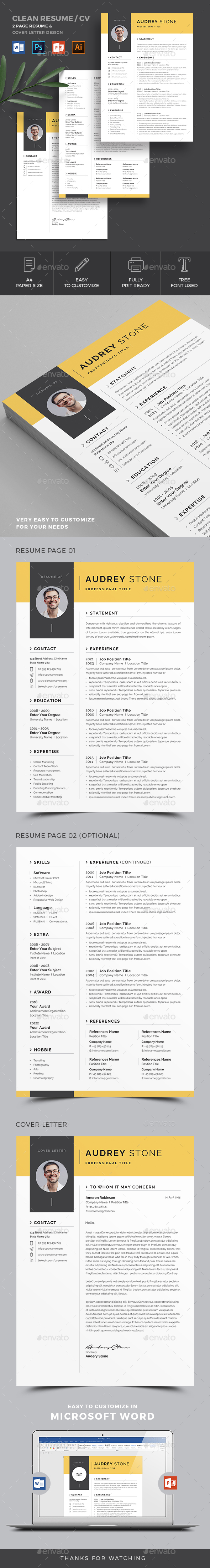 2024 S Best Selling Resume Templates   Image Preview 