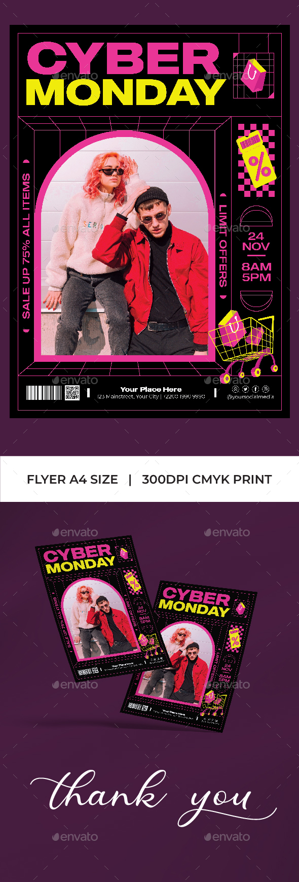 Cyber Monday Flyer