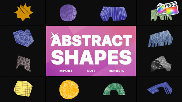 Hand-Drawn Abstract Shapes | FCPX