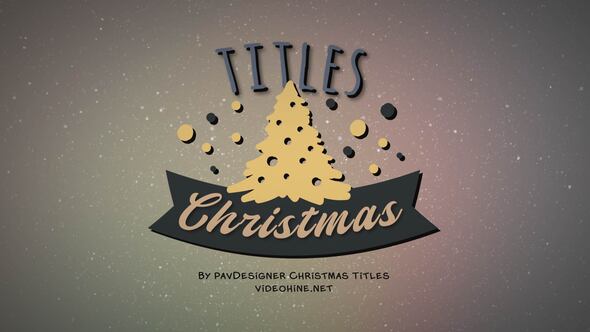 Merry Christmas Titles alt
