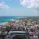 Aerial View of the Residential Skyline in Playa del Carmen, México - VideoHive Item for Sale