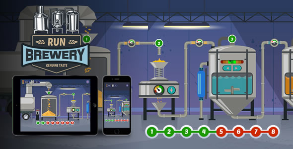 Run Brewery - HTML5 Game