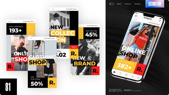 Online Shop Reels alt