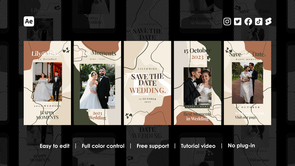 Save the Date Instagram Reels alt