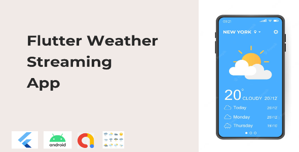 Flutter Weather Stream App