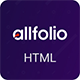 Allfolio - All-in-one Creative Portfolio and Agency HTML Template - ThemeForest Item for Sale