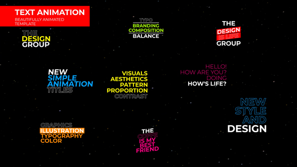 Text Animation 1.0 | FCPX & Apple Motion alt