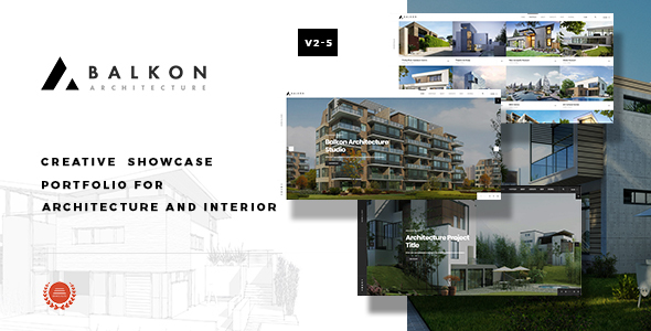 Balkon - Creative  Responsive  Architecture Template
