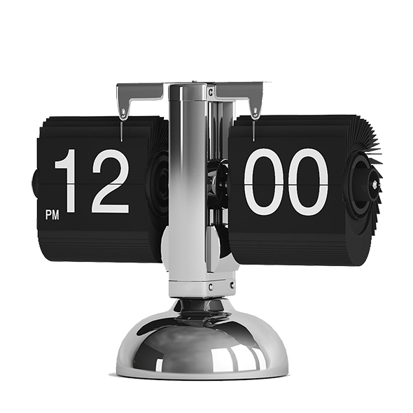 Table Clock Flip 3d model
