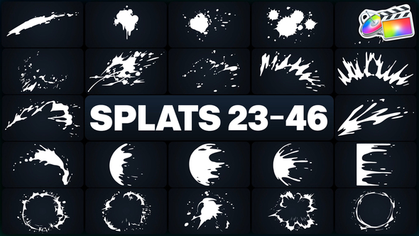 Splats Elements for FCPX