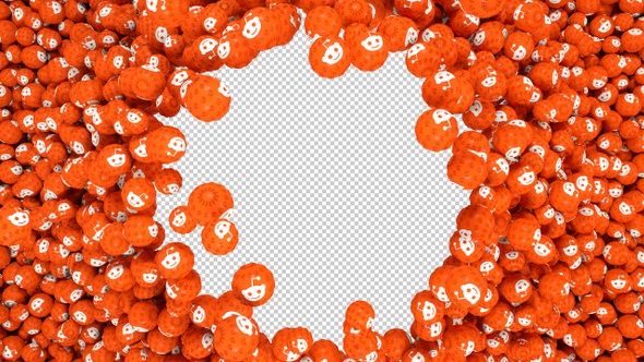 3 D Reddit Balls Transition