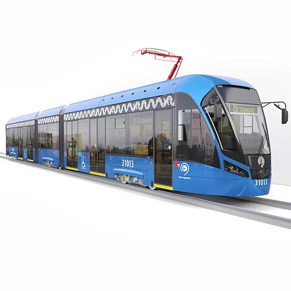 Tram car Vityaz -M   3D Models tramways