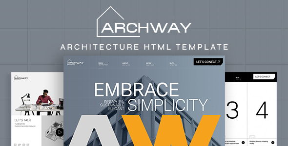 Archway - Architecture & Construction HTML template