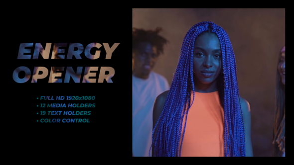 Energy Opener | FCPX alt