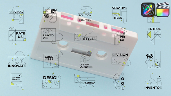 Stroke Titles for FCPX alt