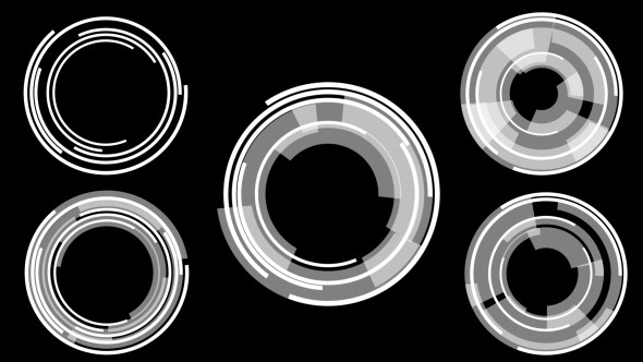 Hi-Tech Circle Element 3