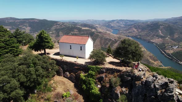 Aerial View of the Stunning Natural Landscape By Douro Valley 02