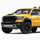 Ram TRX 1500 Truck Mockup - GraphicRiver Item for Sale