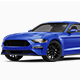 Ford Mustang Muscle Car Mockup - GraphicRiver Item for Sale