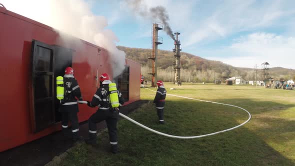 Firefighters Training  alt