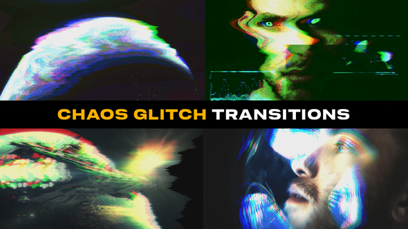 Chaos Glitch Transitions | Premiere Pro