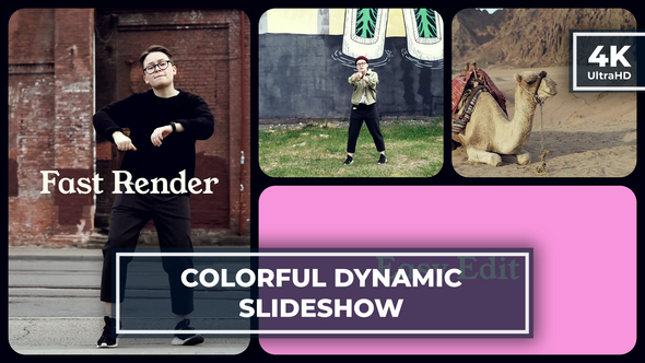 Colorfull Multiscreen Opener | Gallery Slideshow