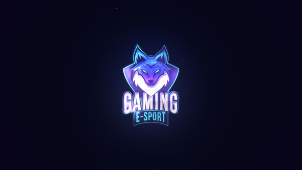 Glowing Logo Reveal alt