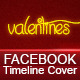 Happy Valentines Fb Timeline Cover - GraphicRiver Item for Sale