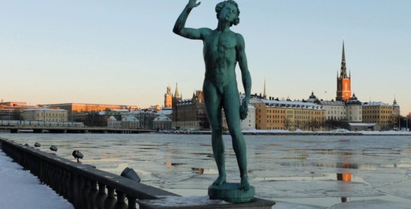 Winter View over Gamla Stan