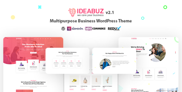 Ideabuz | Multipurpose Business WordPress Theme