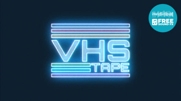 Vibrant Color VHS Logo alt