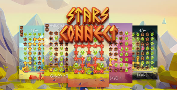 Stars Connect Game Template