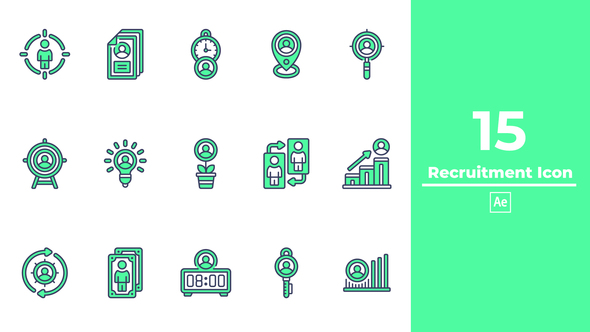 Recruitment Icon After Effect alt