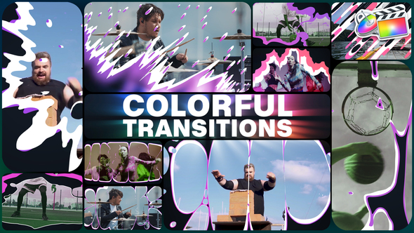 Colorful Transitions for FCPX